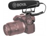 Boya BY-BM2021 Wired On-Camera Super-Cardioid Shotgun Microphone for DSLRs and Smartphone